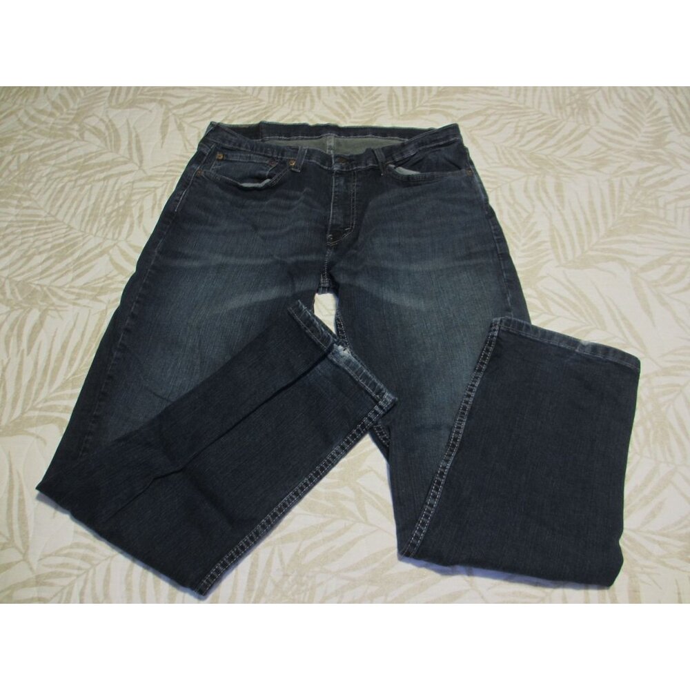 Levis 559 Relaxed Straight Leg Mens Jeans W34 L32 Medium Wash Denim